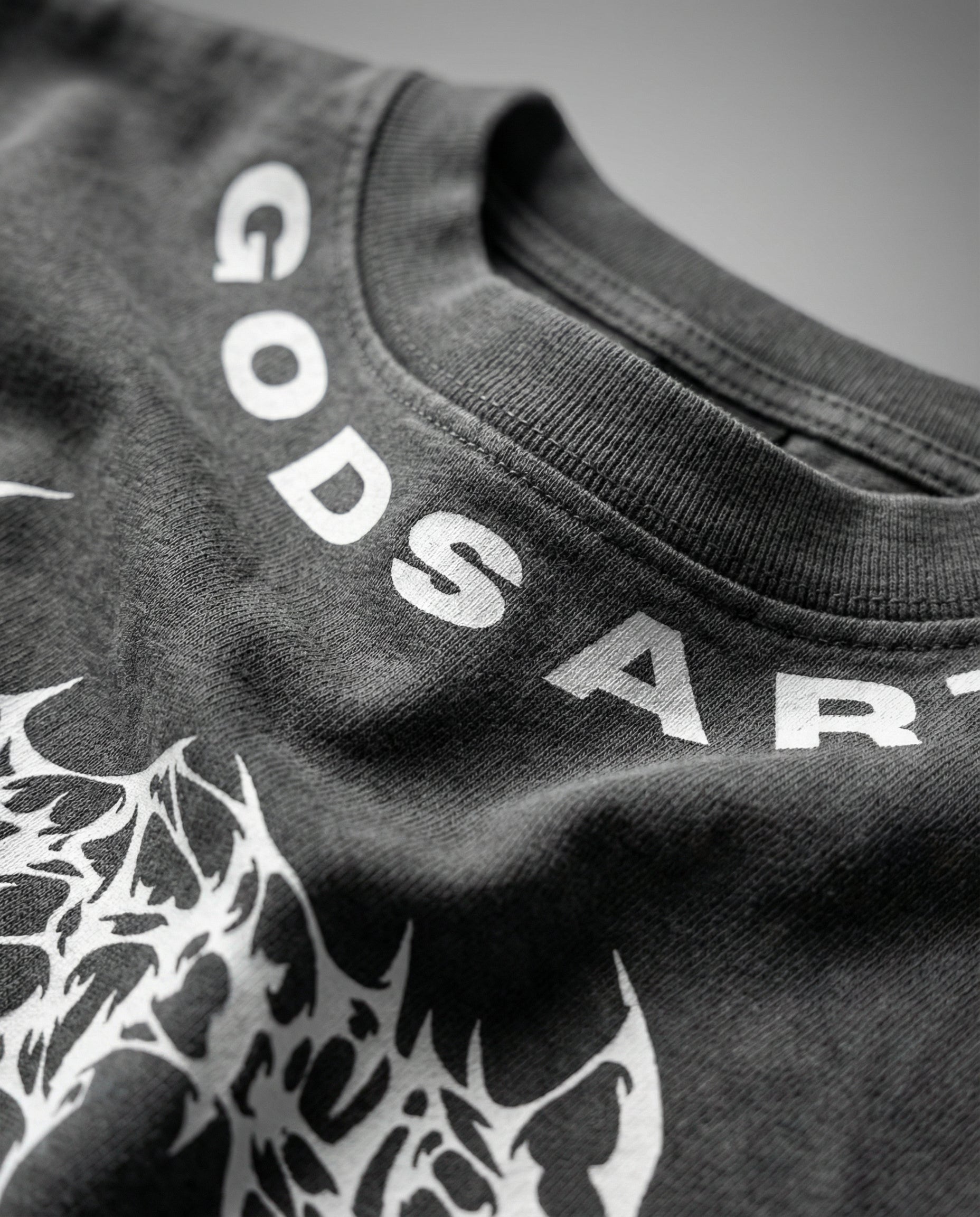 Gray Half Sleeve T-shirt